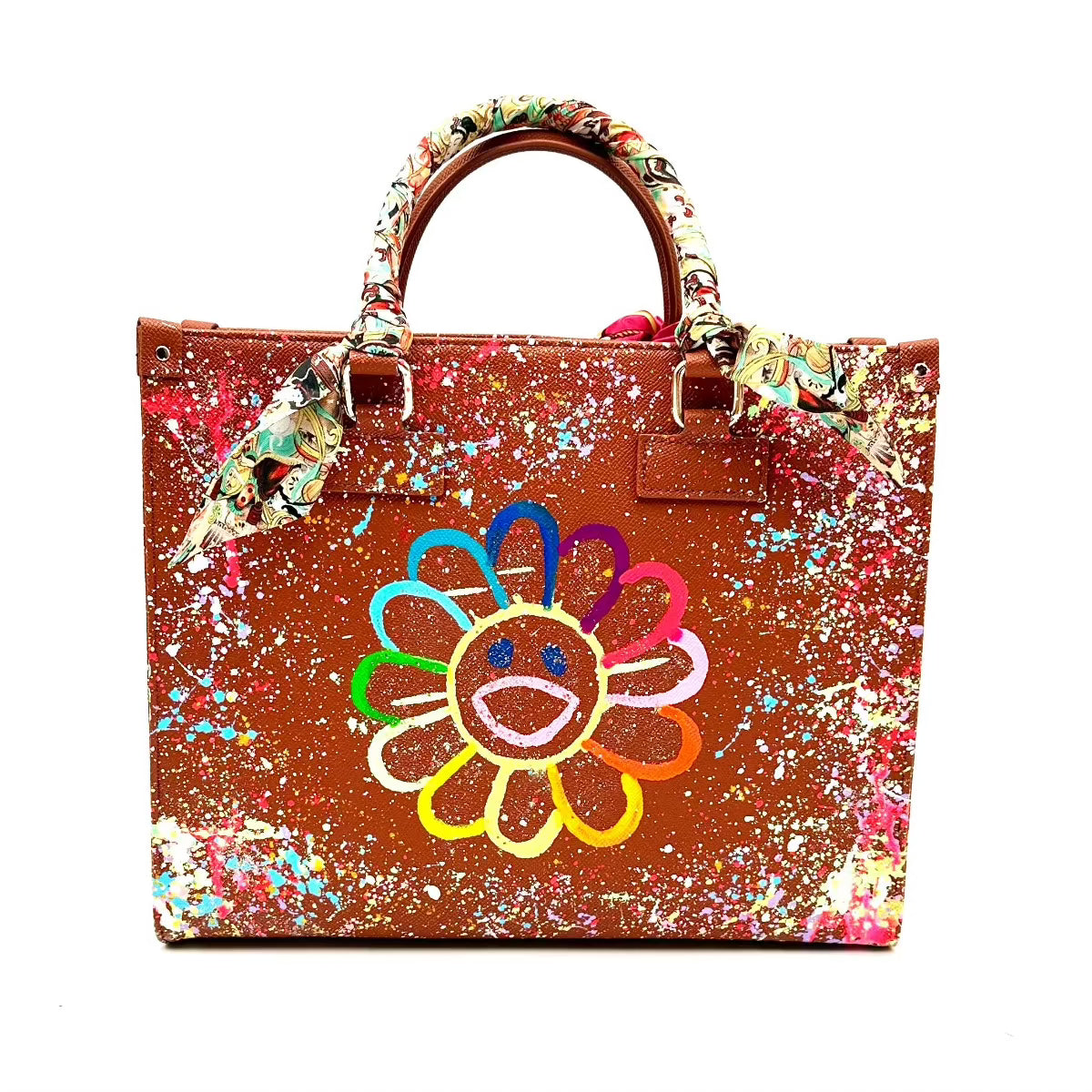 Anca Barbu Nicole Bag, Smiling Flower, Bright