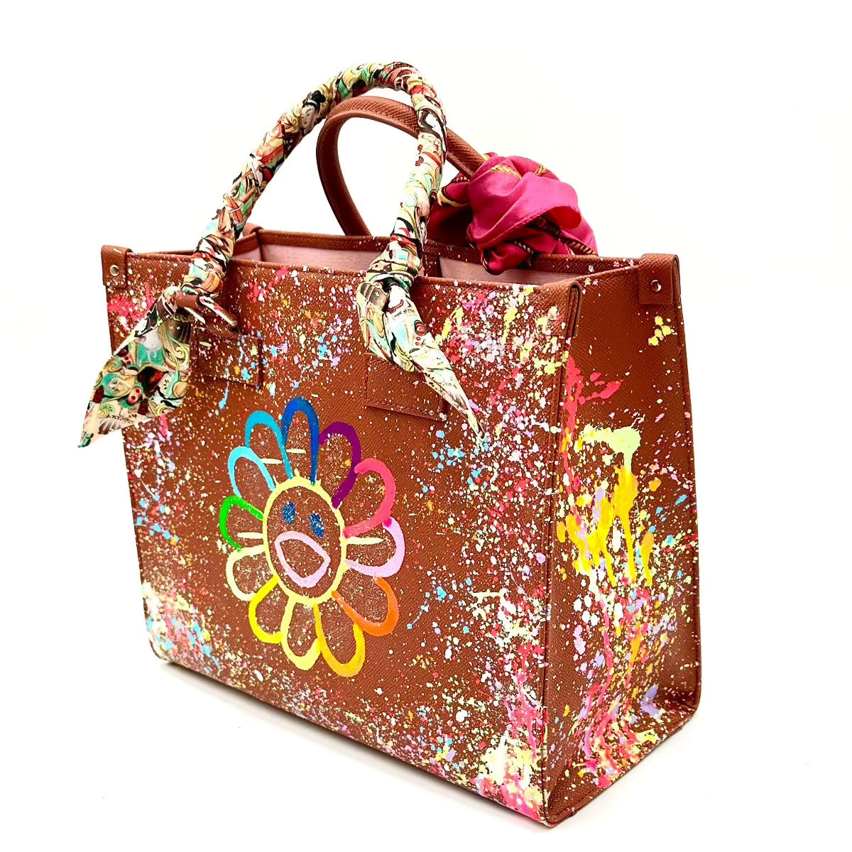 Anca Barbu Nicole Bag, Smiling Flower, Bright