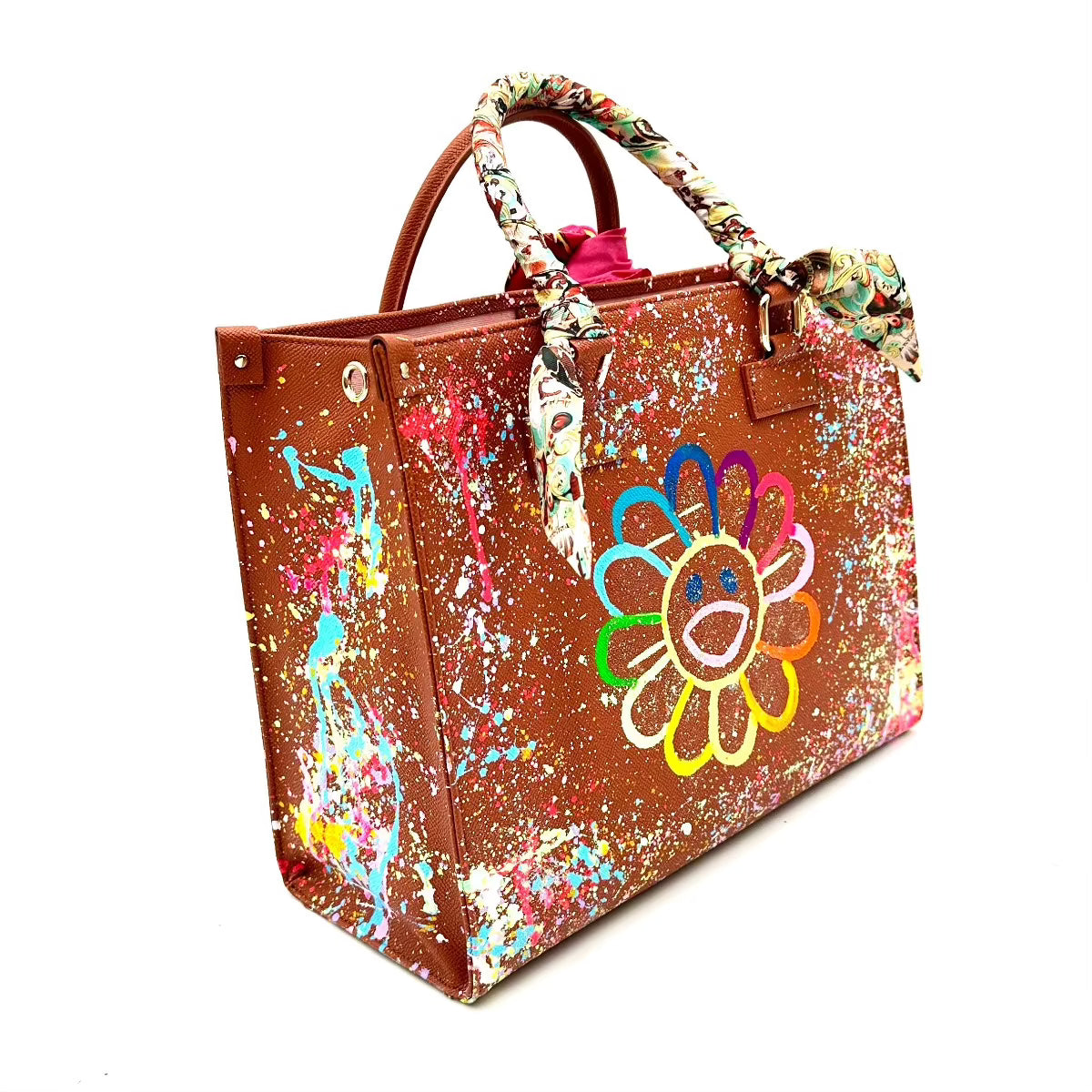 Anca Barbu Nicole Bag, Smiling Flower, Bright