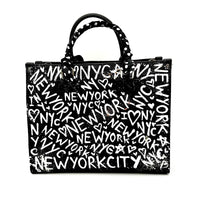 Thumbnail for Anca Barbu Nicole Bag, New York Grafitti, Bright