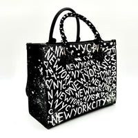 Anca Barbu Nicole Bag, New York Grafitti, Bright