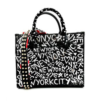 Thumbnail for Anca Barbu Nicole Bag, New York Grafitti, Bright