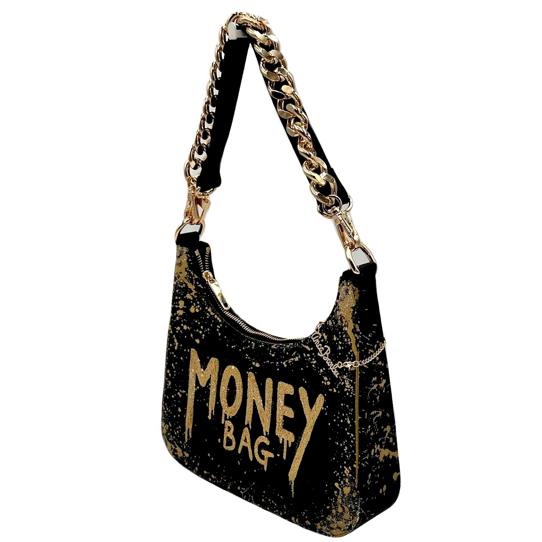 Anca Barbu Mika Black Medium Bag, Money Bag