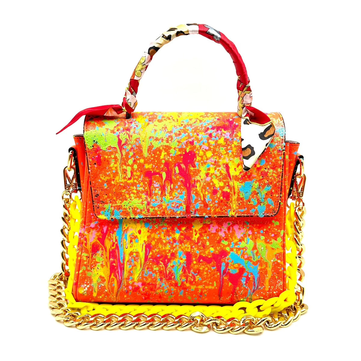 Anca Barbu Vicky Bag, Splashes, Citrus Splashes