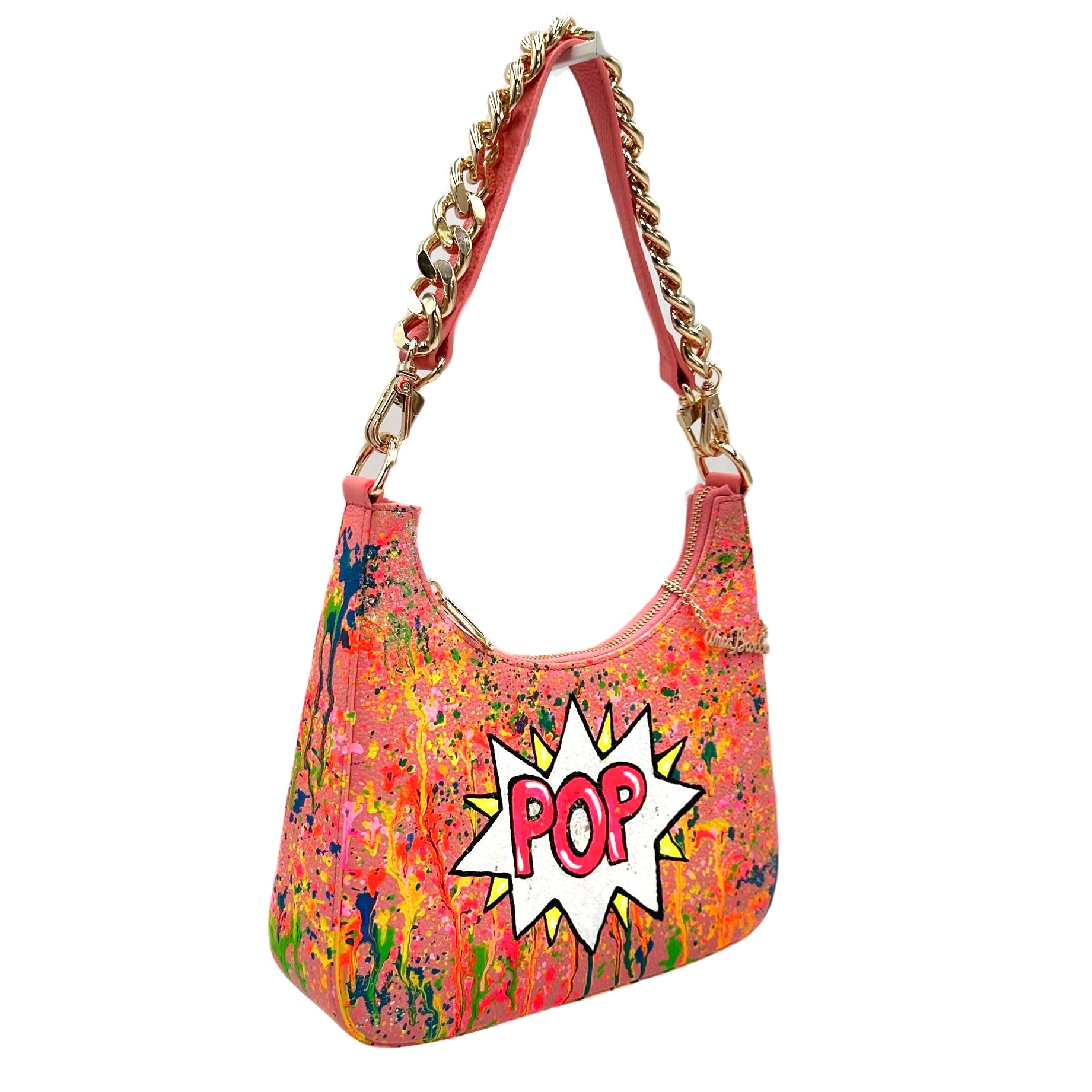 Anca Barbu Mika Pink Medium Bag, POP