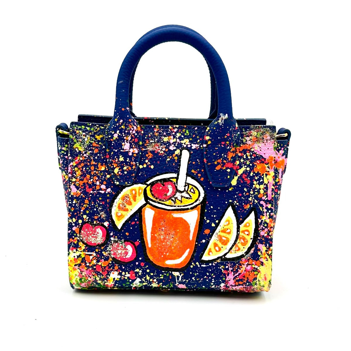 Anca Barbu Camila Bag, Cocktail With Cherries and Oranges