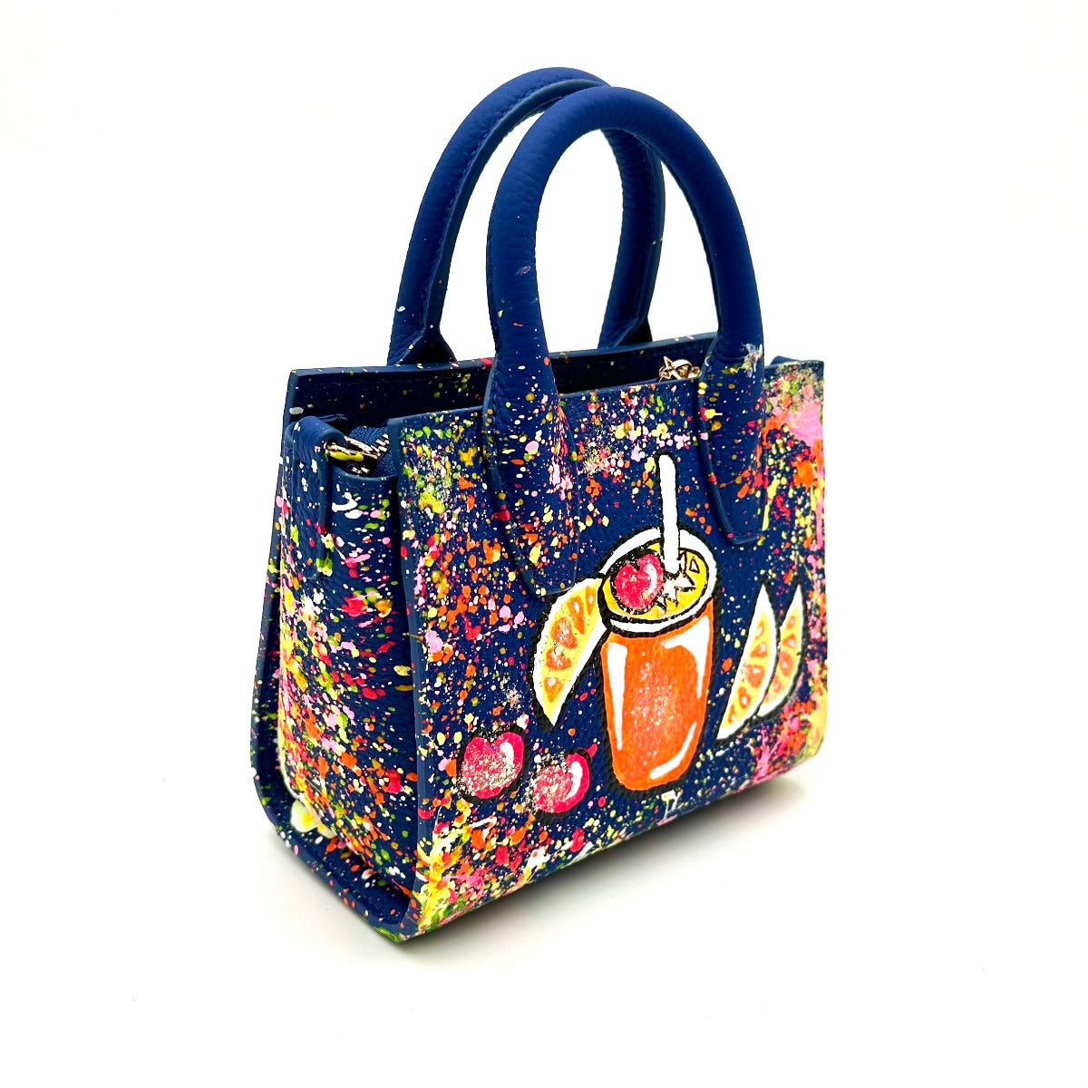 Anca Barbu Camila Bag, Cocktail With Cherries and Oranges