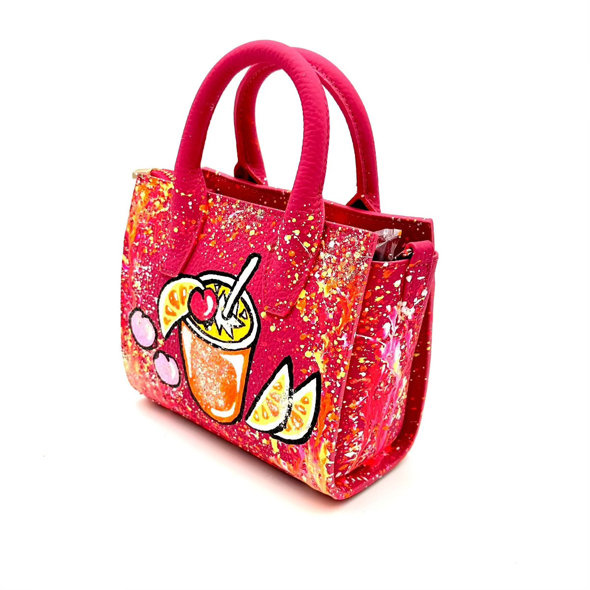 Anca Barbu Camila Bag, Cocktail With Cherries and Oranges