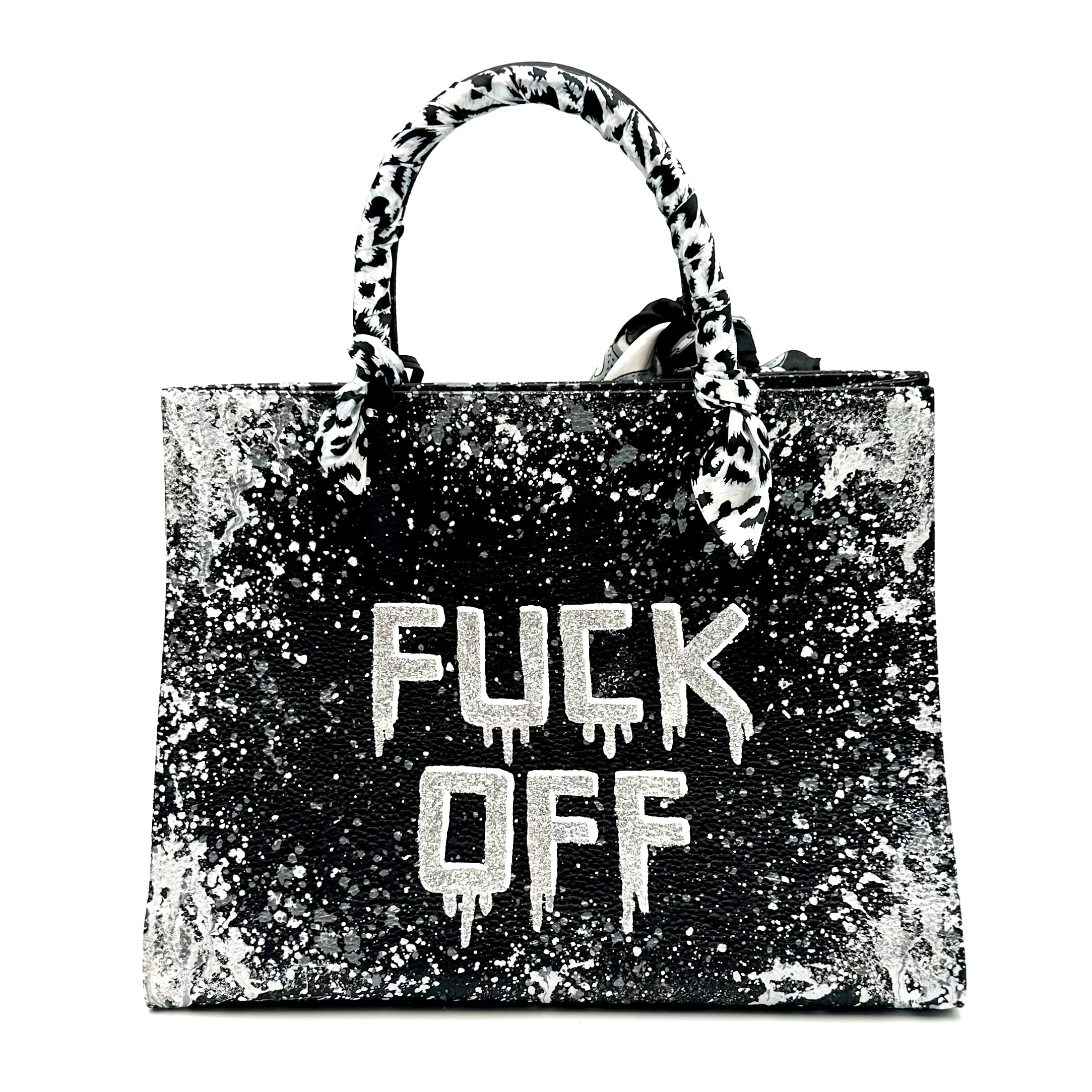 Anca Barbu Sophia Black Bag, F*** Off