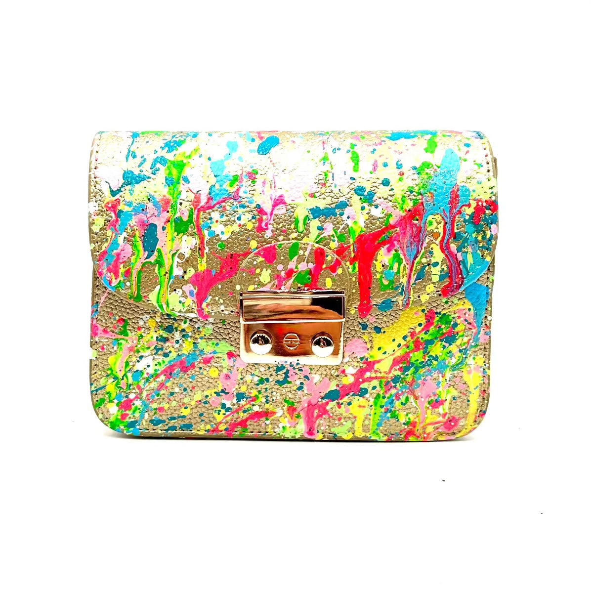 Anca Barbu Carolina Bag, Pastel Splashes