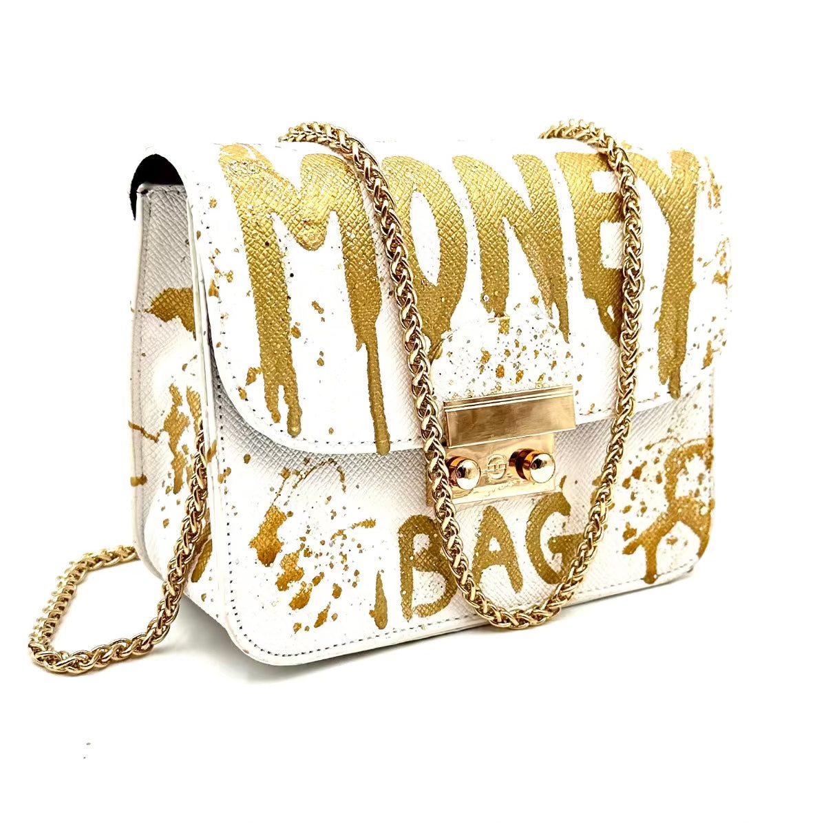 Anca Barbu Carolina Bag, Money Bag, Gold