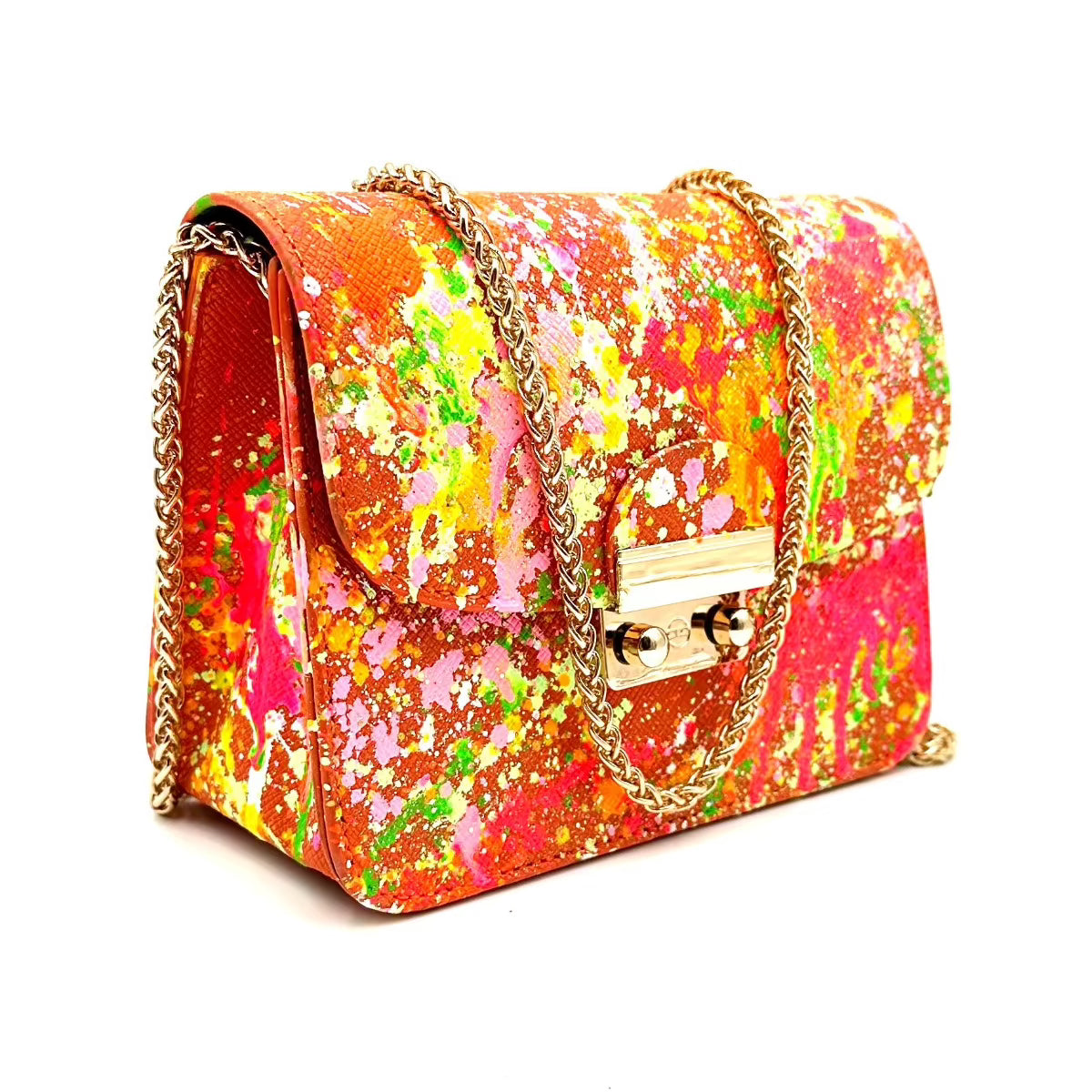 Anca Barbu Carolina Bag, Citrus Splashes