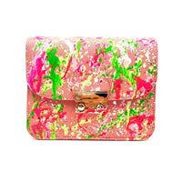 Thumbnail for Anca Barbu Carolina Bag, Green Splashes