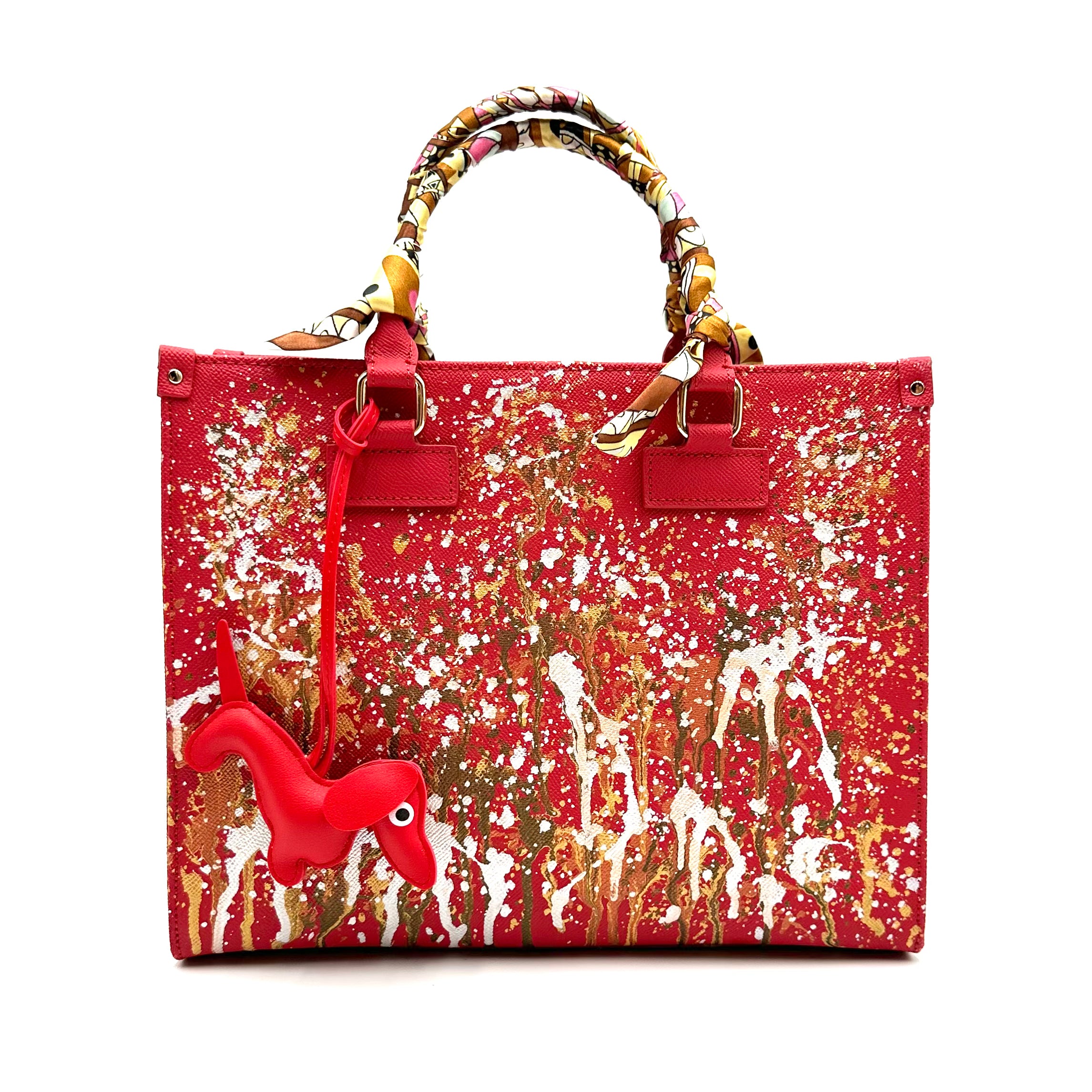 Anca Barbu Nicole Red Bag, Picasso Fine Art