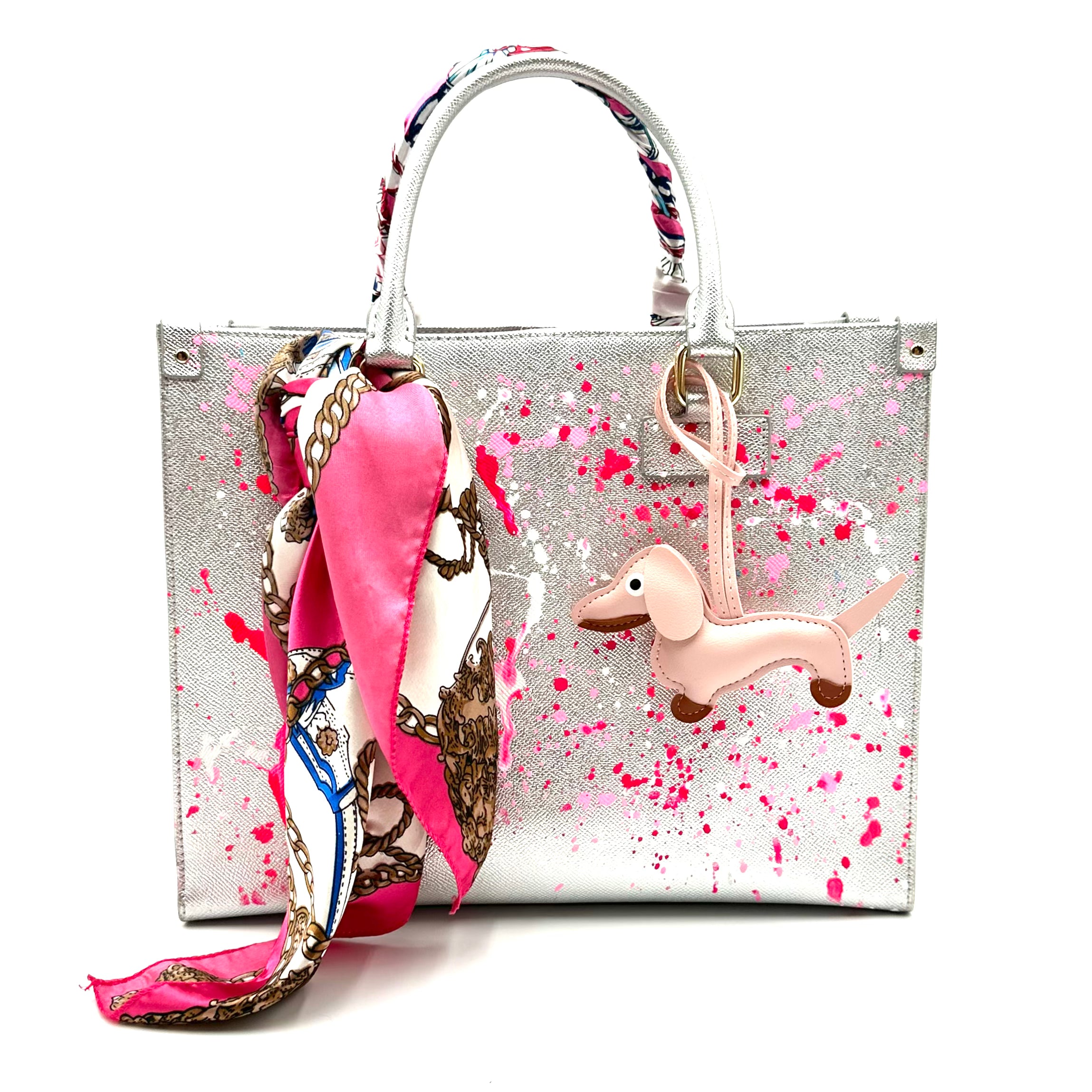 Anca Barbu Nicole Silver Bag, The Struggle Is Real