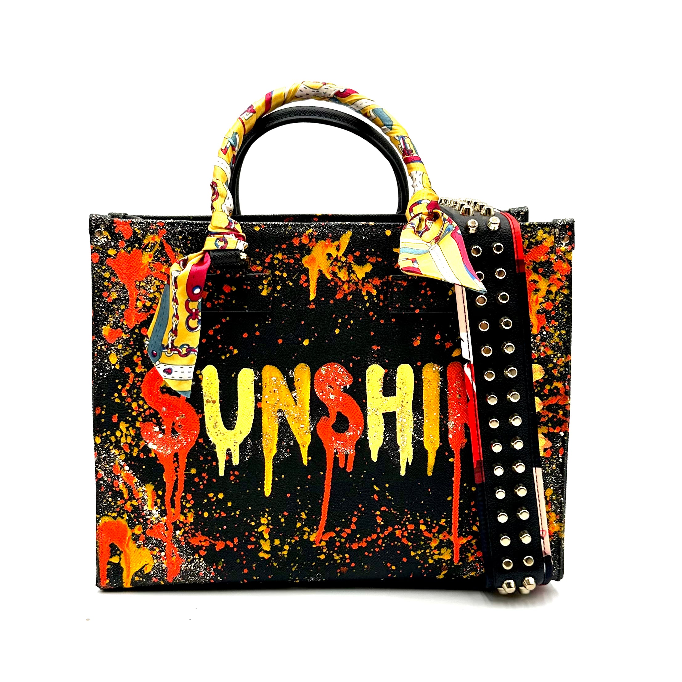 Anca Barbu Nicole Black Bag, Sunshine