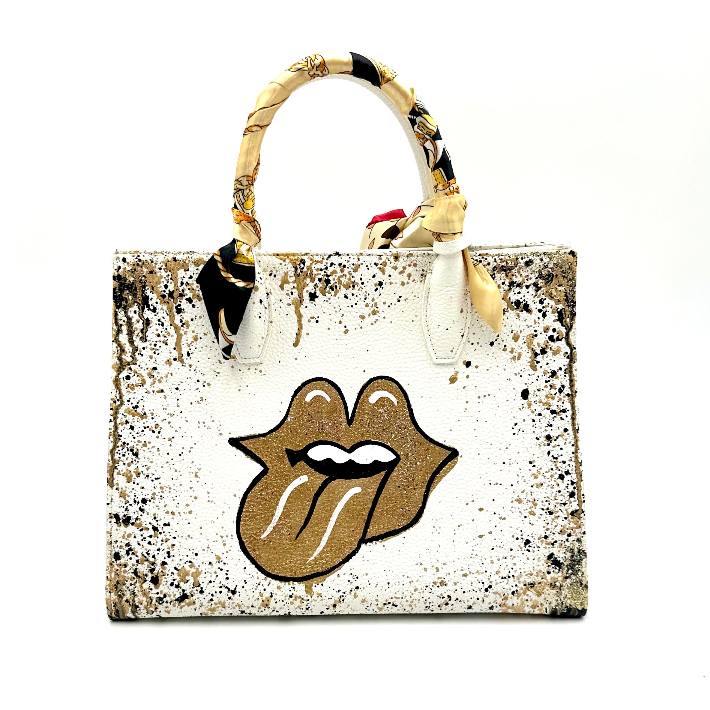 Anca Barbu Sophia Bag, Gold Tongue