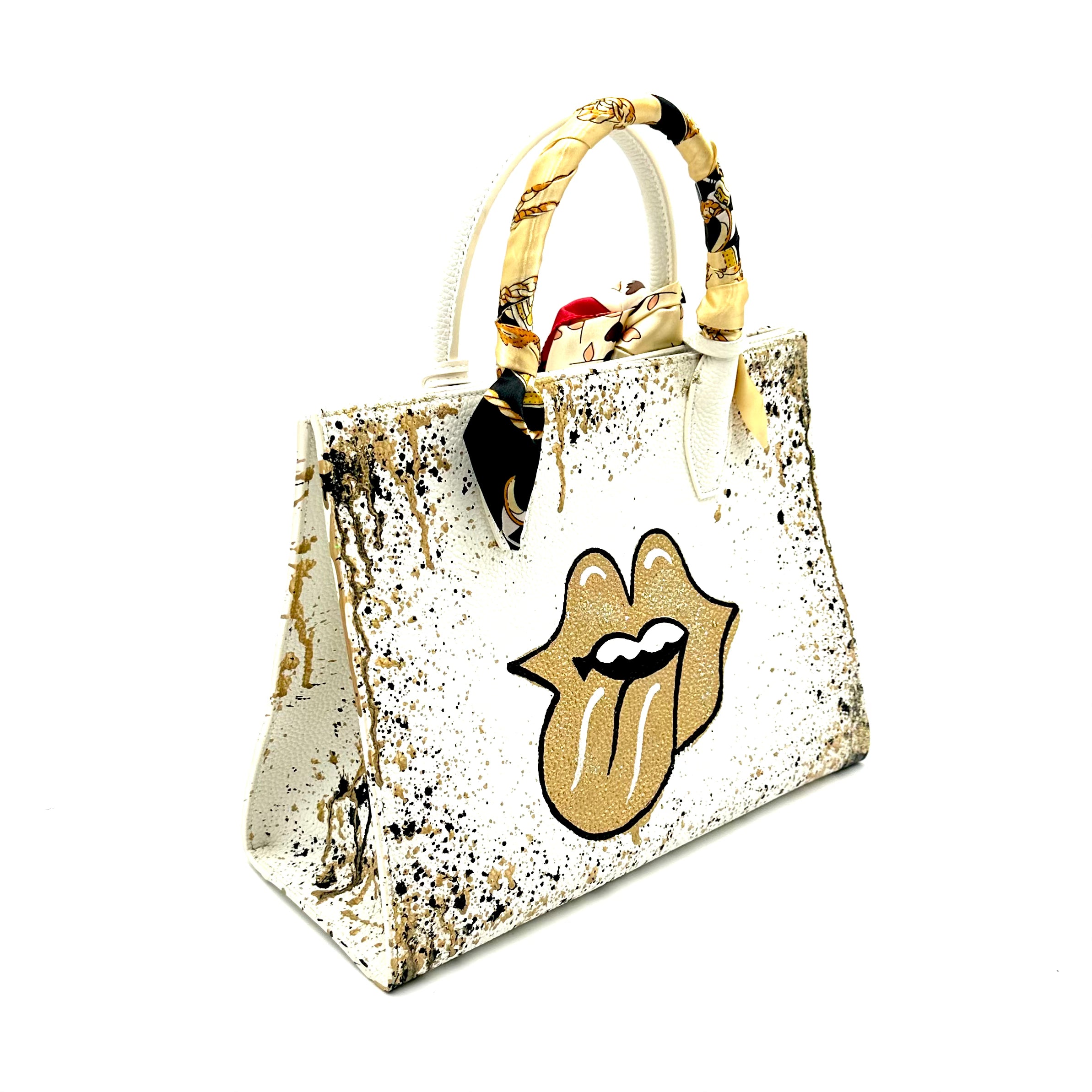 Anca Barbu Sophia Bag, Gold Tongue