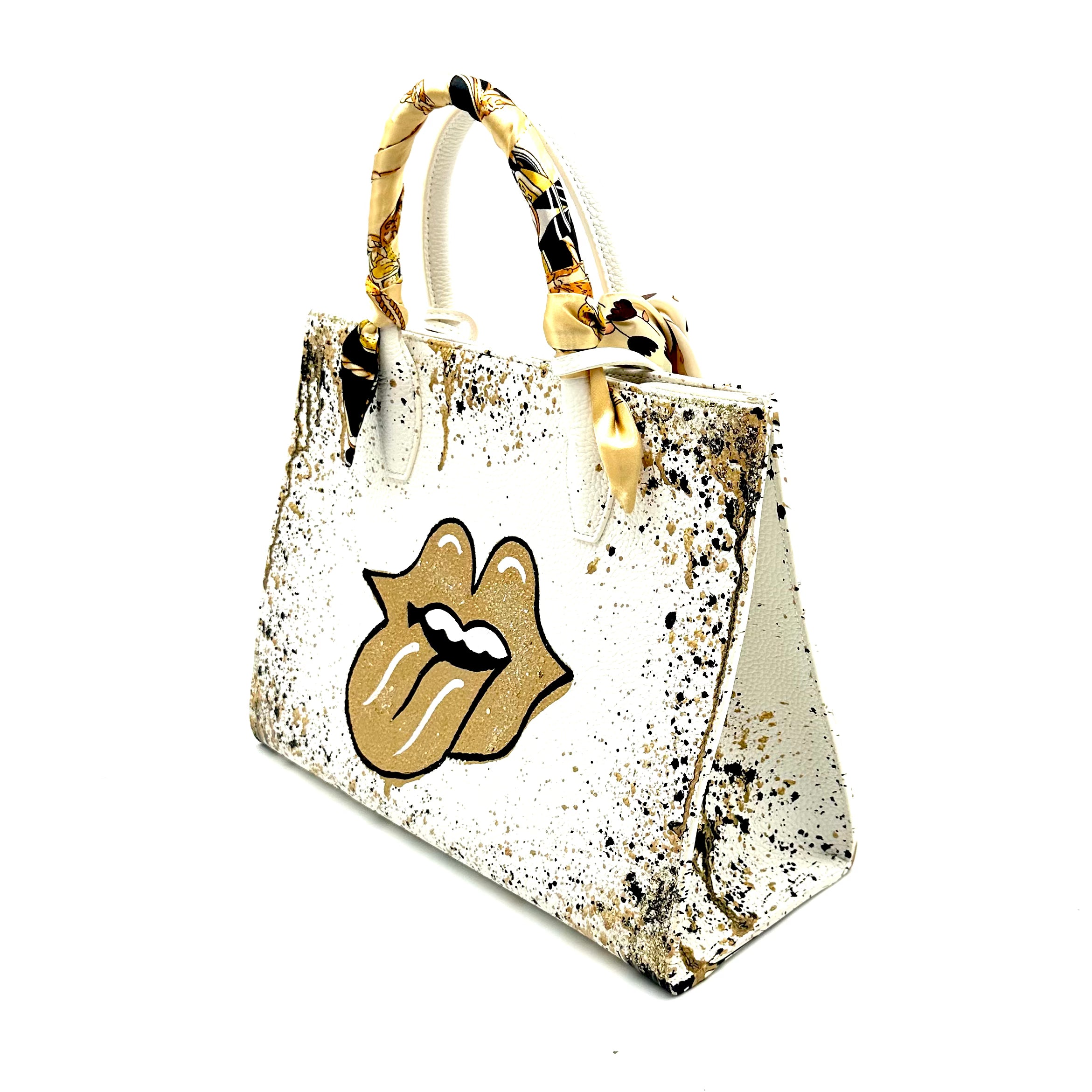 Anca Barbu Sophia Bag, Gold Tongue