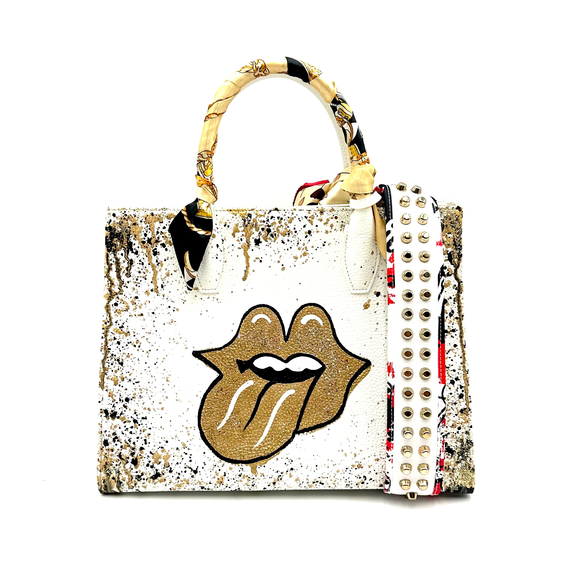 Anca Barbu Sophia Bag, Gold Tongue