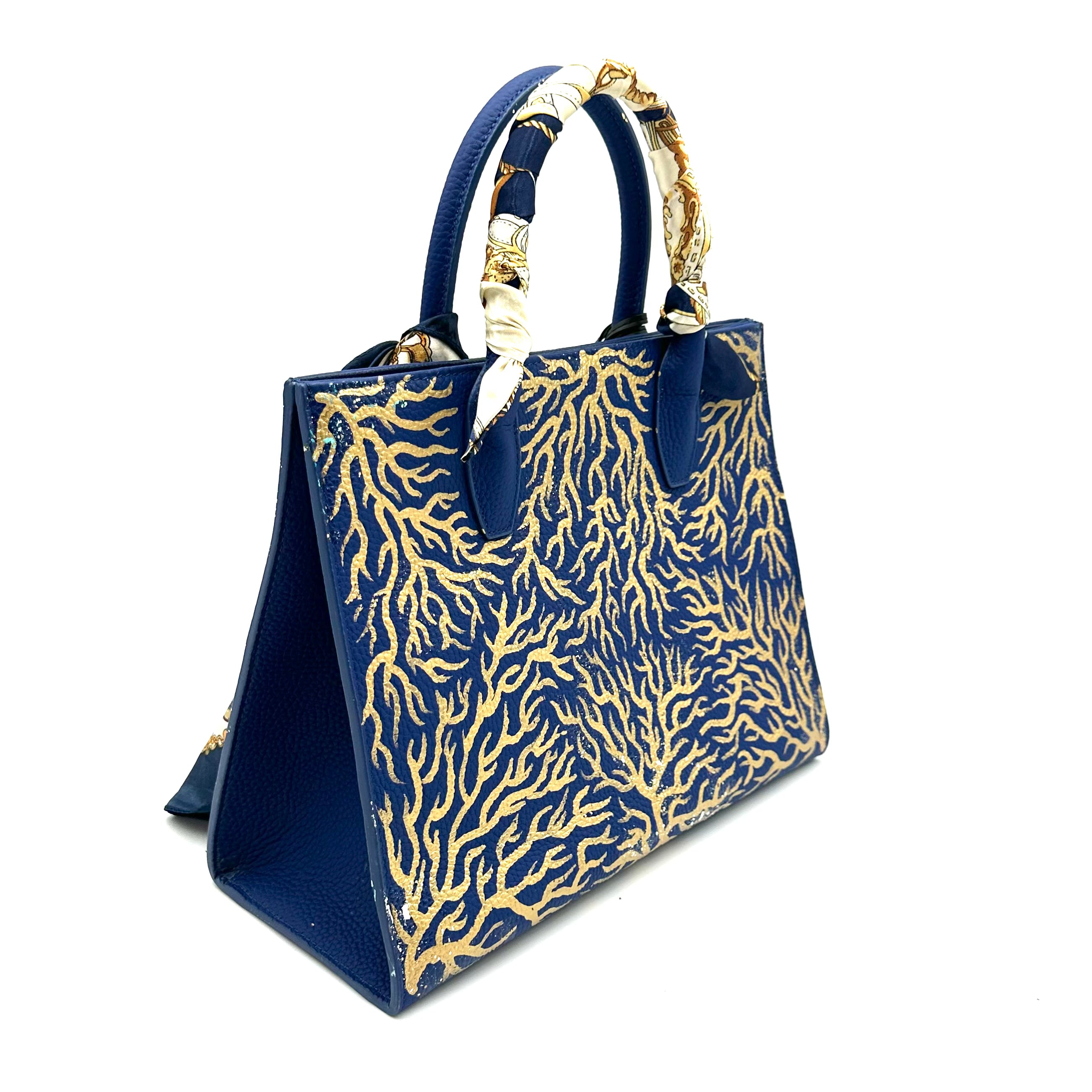 Anca Barbu Sophia Bag, Coral Reef, Gold