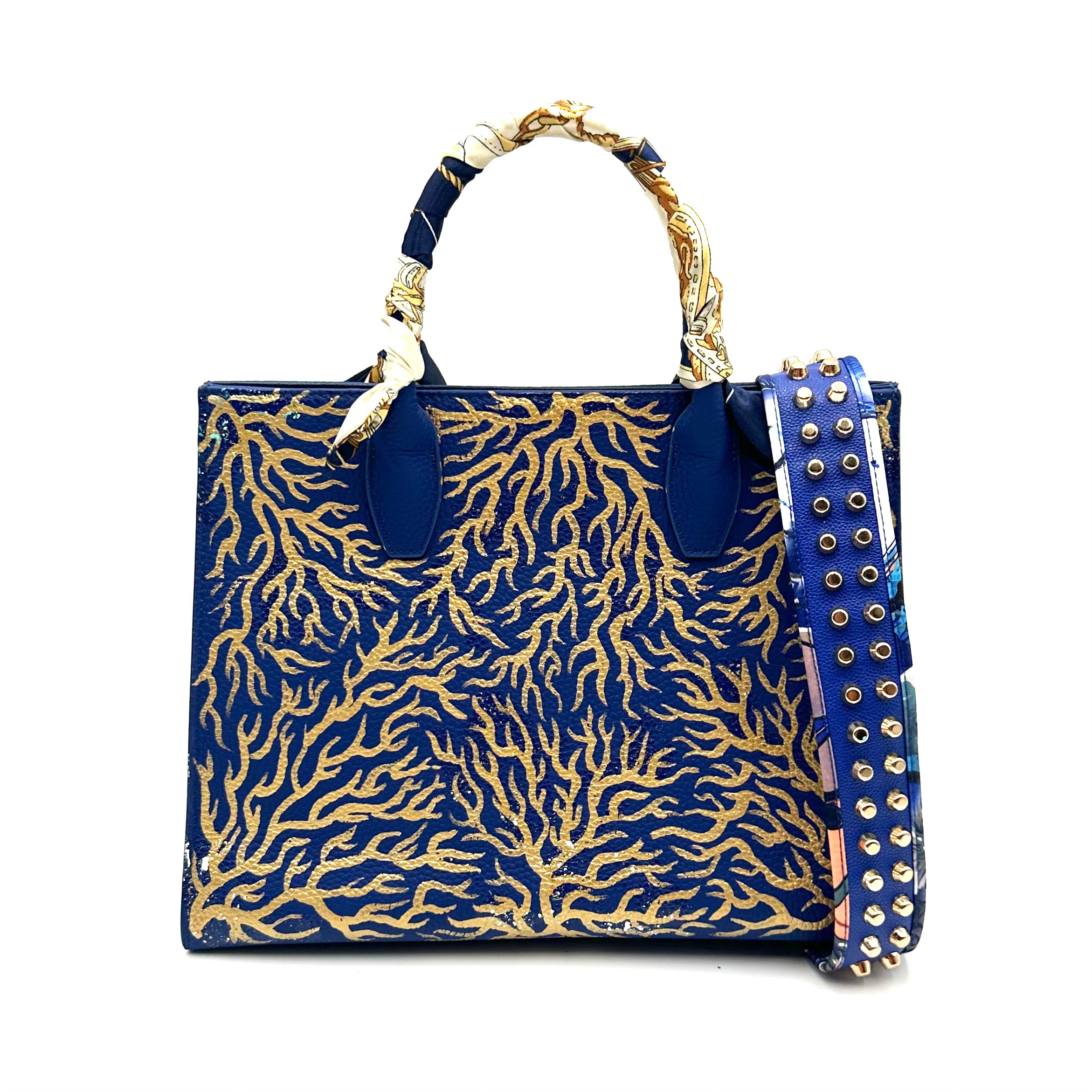 Anca Barbu Sophia Bag, Coral Reef, Gold