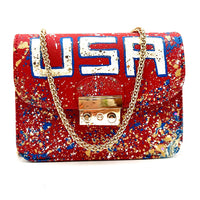 Thumbnail for Anca Barbu Carolina Red Bag, God Bless the USA