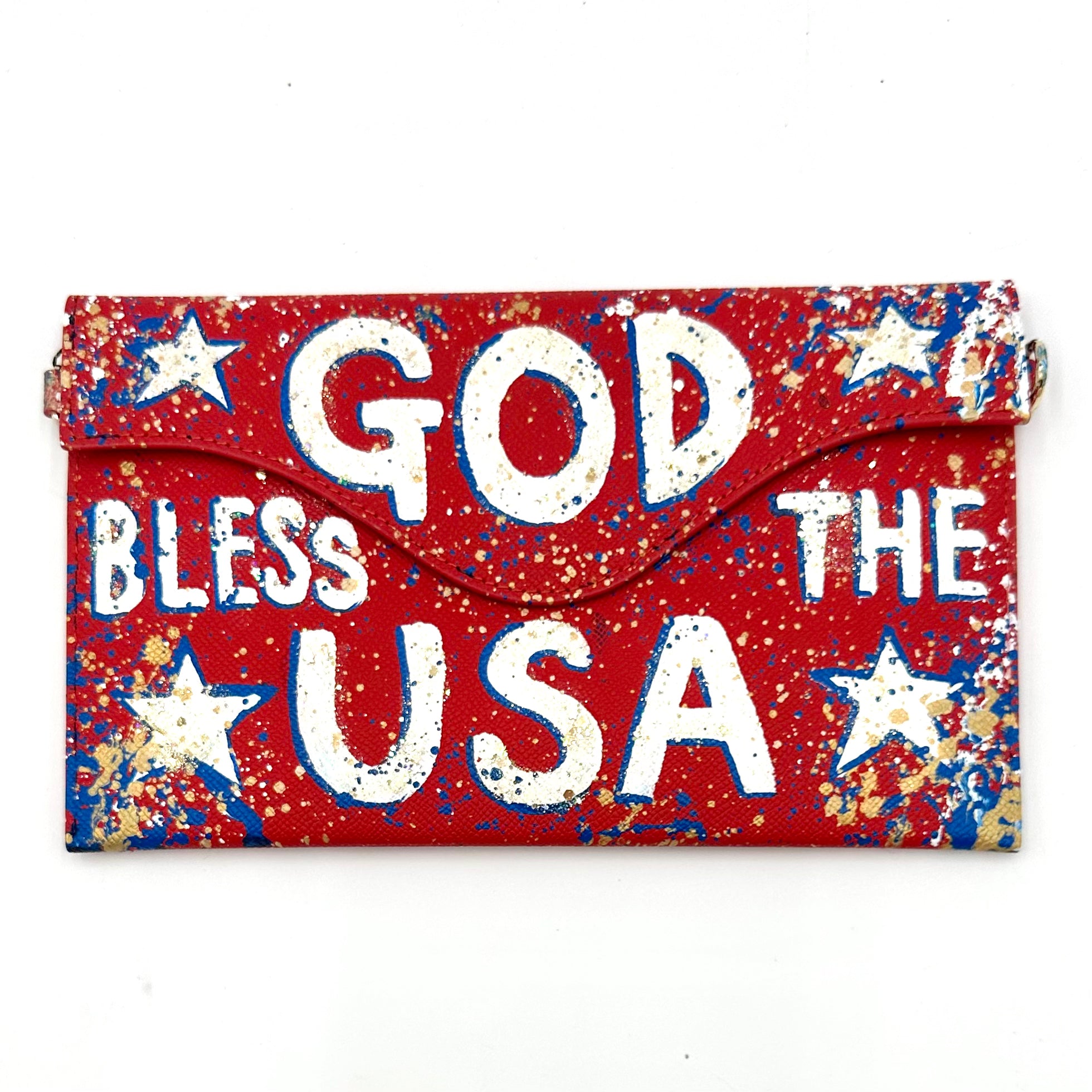 Anca Barbu Sabrina Red Bag, God Bless The Usa