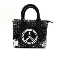 Thumbnail for Anca Barbu Camila Bag, PEACE, White