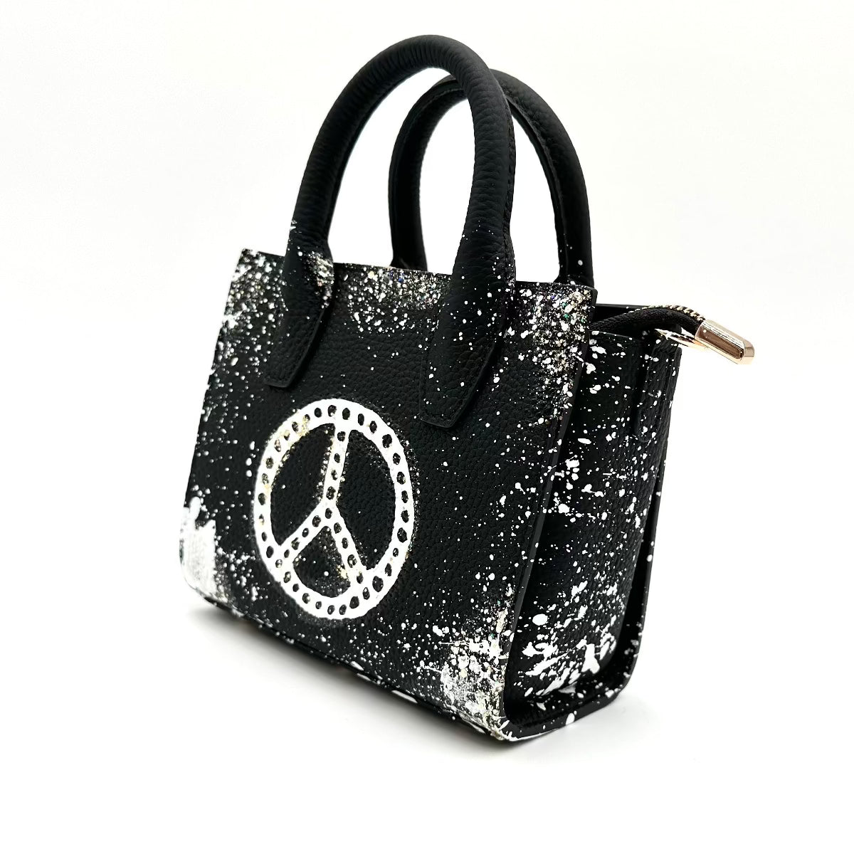 Anca Barbu Camila Bag, PEACE, White