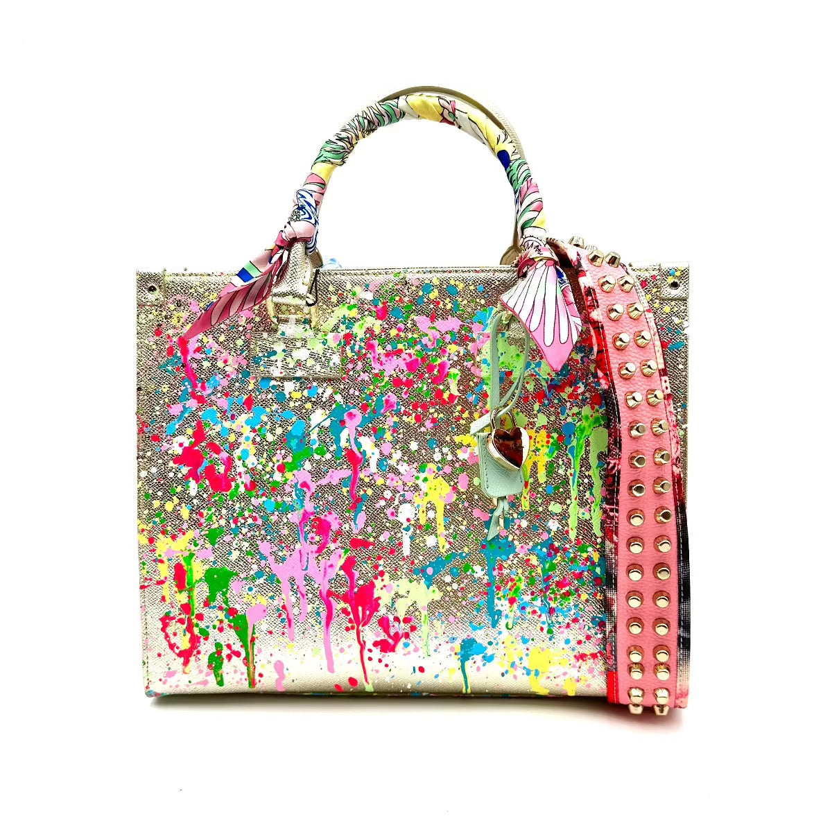 Anca Barbu Nicole Bag, Splashes, Pastel